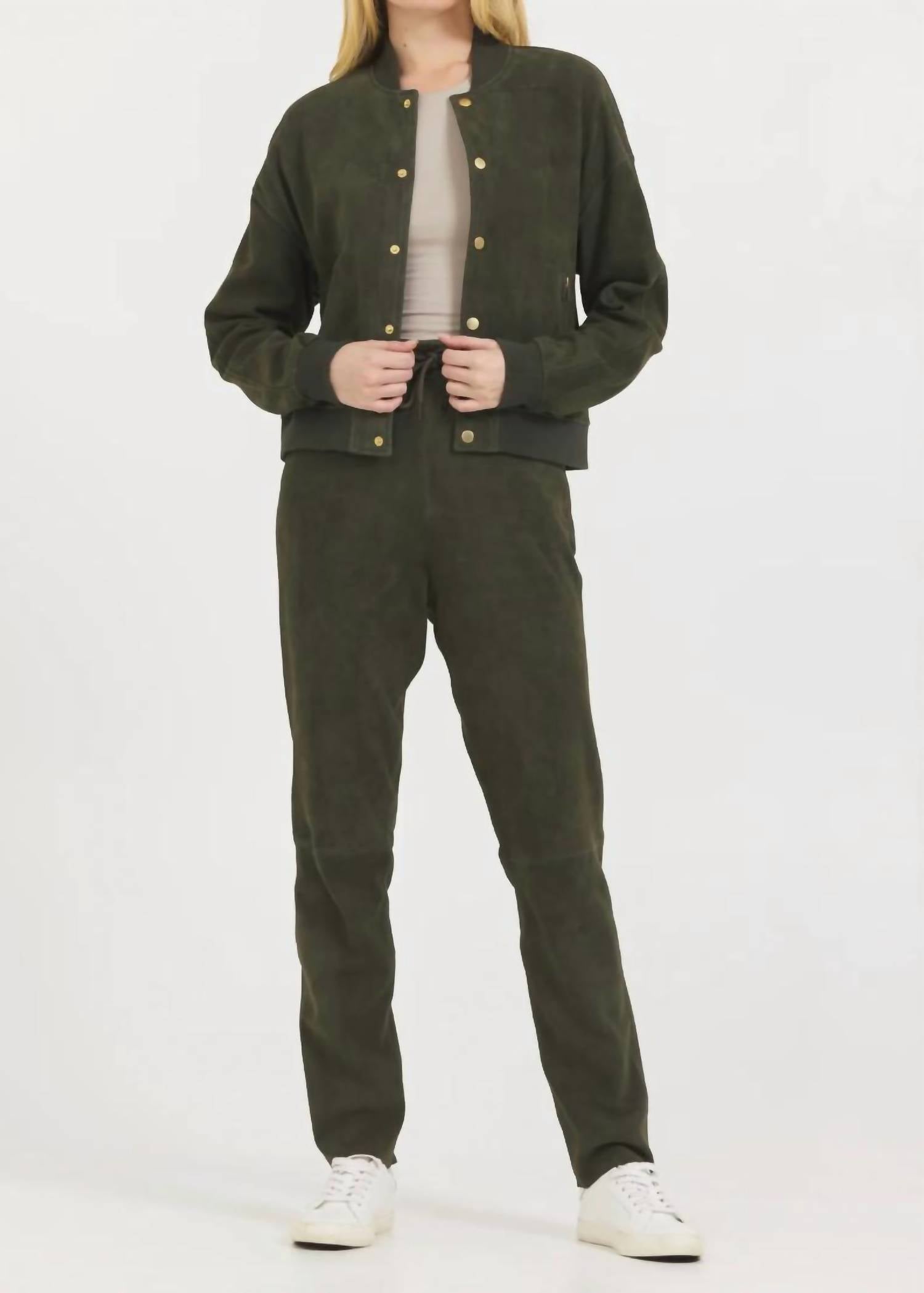 Jakett - Shai Suede Bomber Jacket