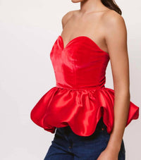Hutch - Velvet Castan Top