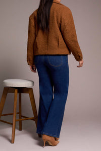 Tribal - Soft Boucle Button-front Jacket
