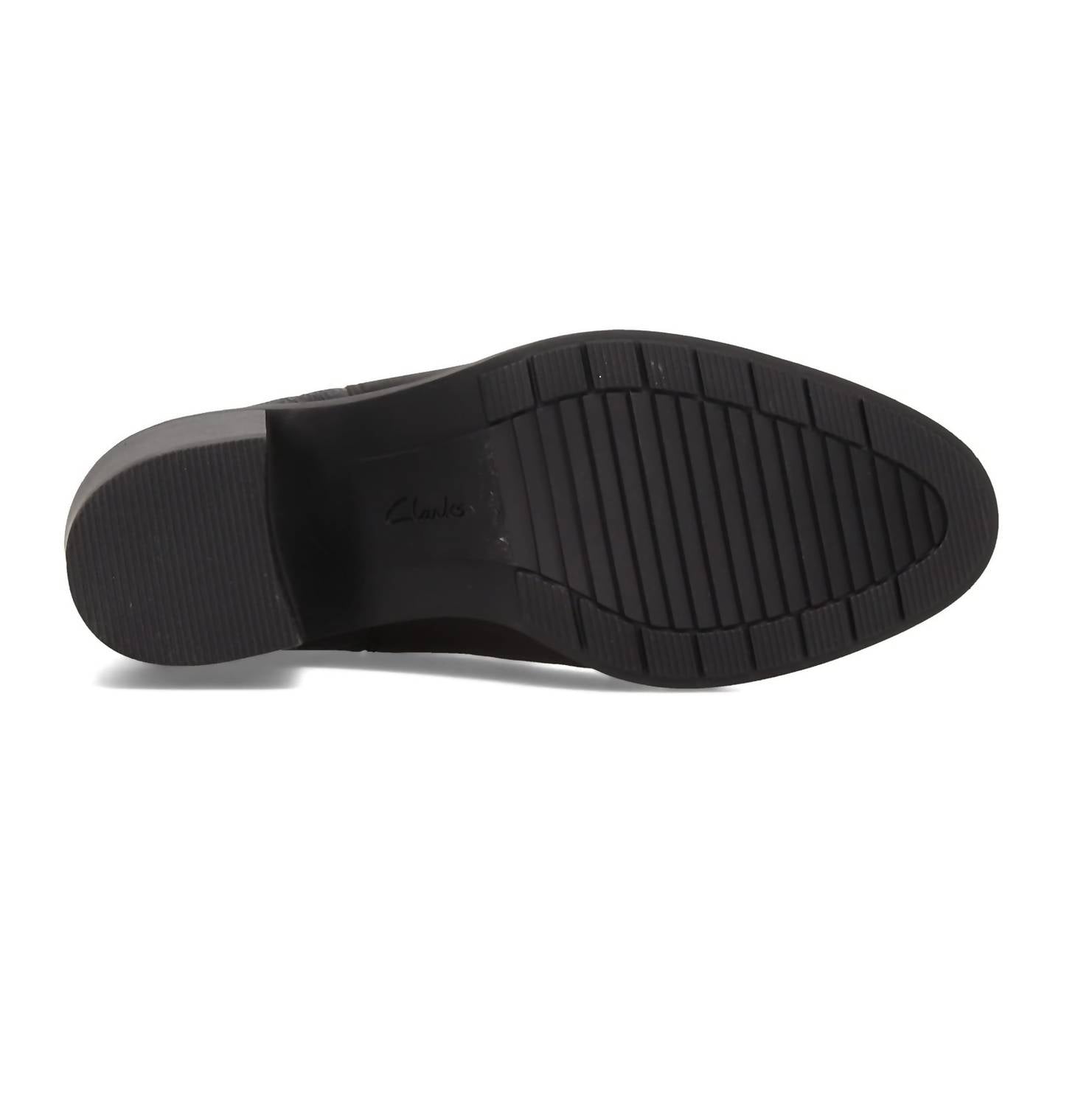Clarks Women's Scene Zip Ankle Boot in black combi - women's shoe - view 7