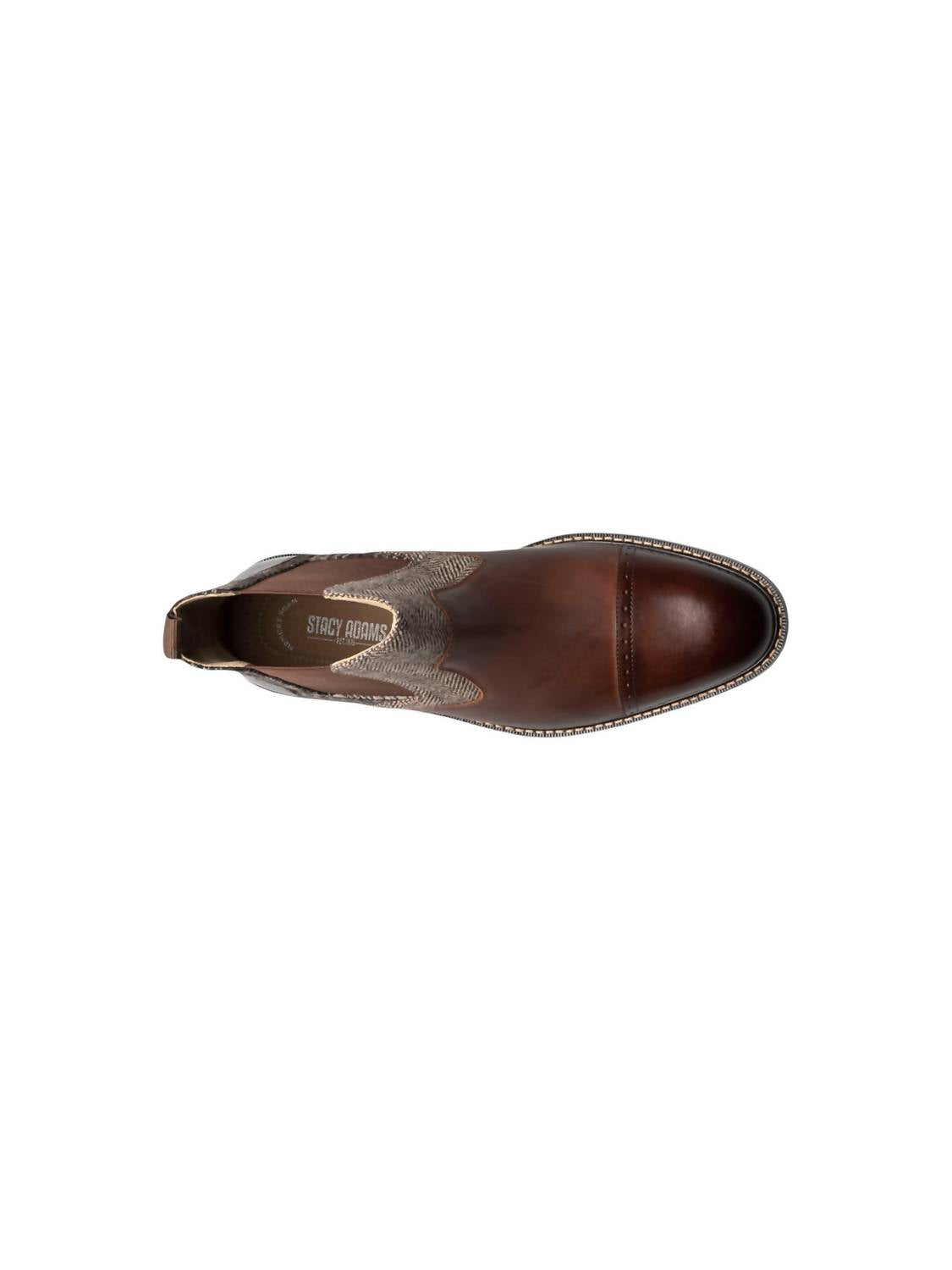 Stacy Adams - Men's Finney Cap Toe Chelsea Boots