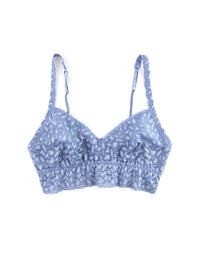 Hanky Panky - Cross Dyed Leopard V-neck Retro Bralette