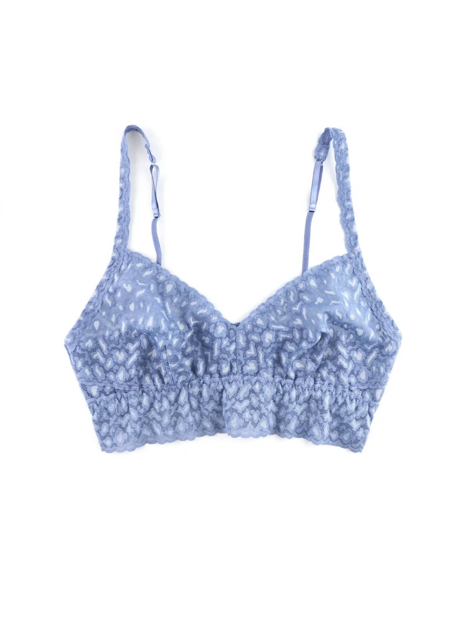 Hanky Panky - Cross Dyed Leopard V-neck Retro Bralette