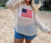 Blakeley - Freedom Flag Patch Pullover