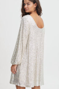 Ichi - Fauci Long Sleeve Mini Dress