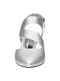 Easy Street Women's Venue Heeled Sandals in silver - women's heels - view 4