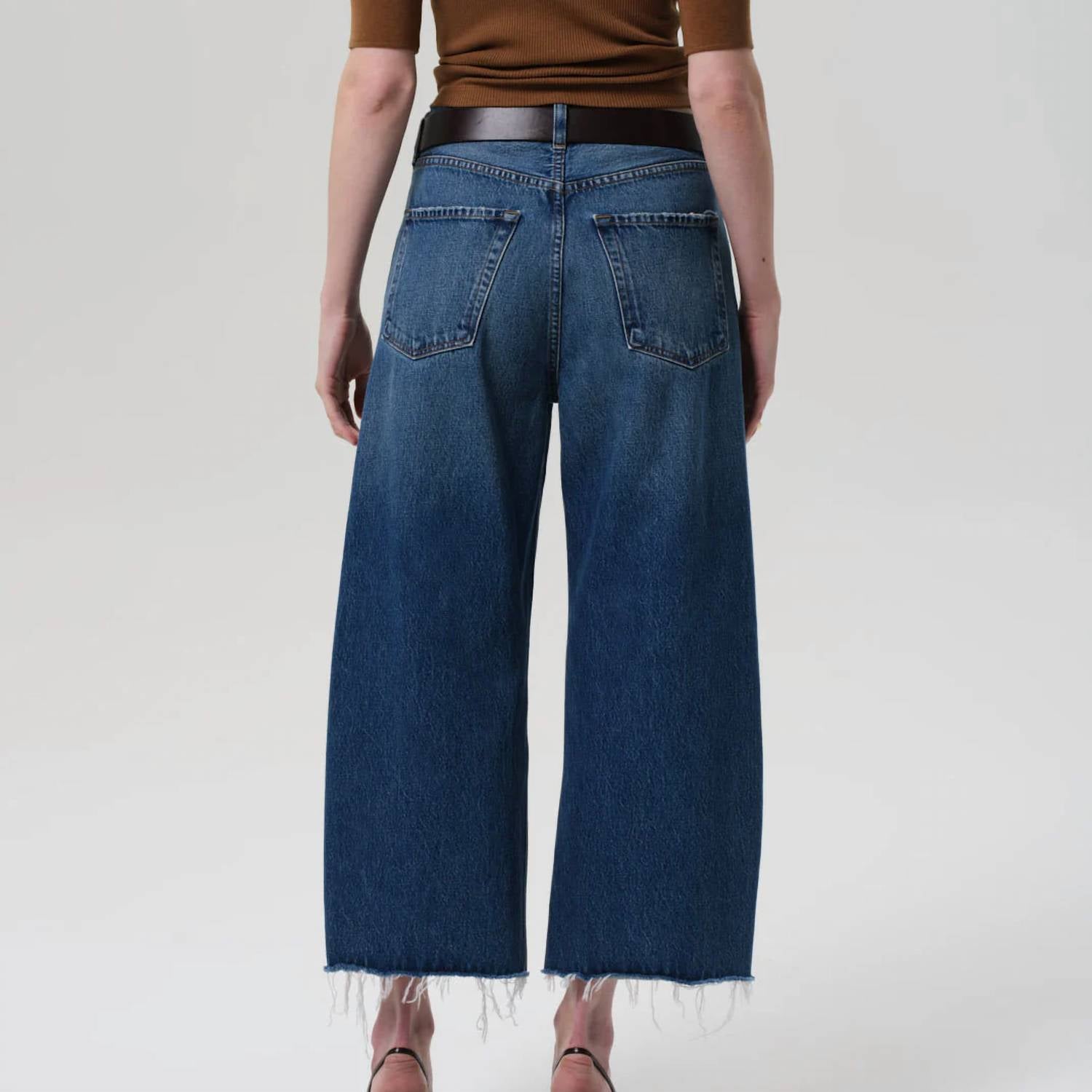 Citizens Of Humanity - Ayla Raw Hem Crop Jeans