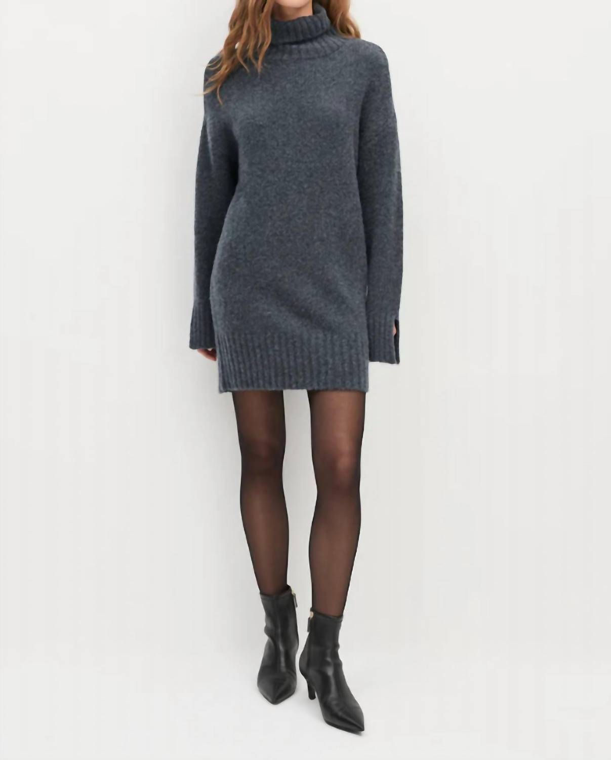 Favorite Daughter St. James Sweater Dress in london fog - women's dress