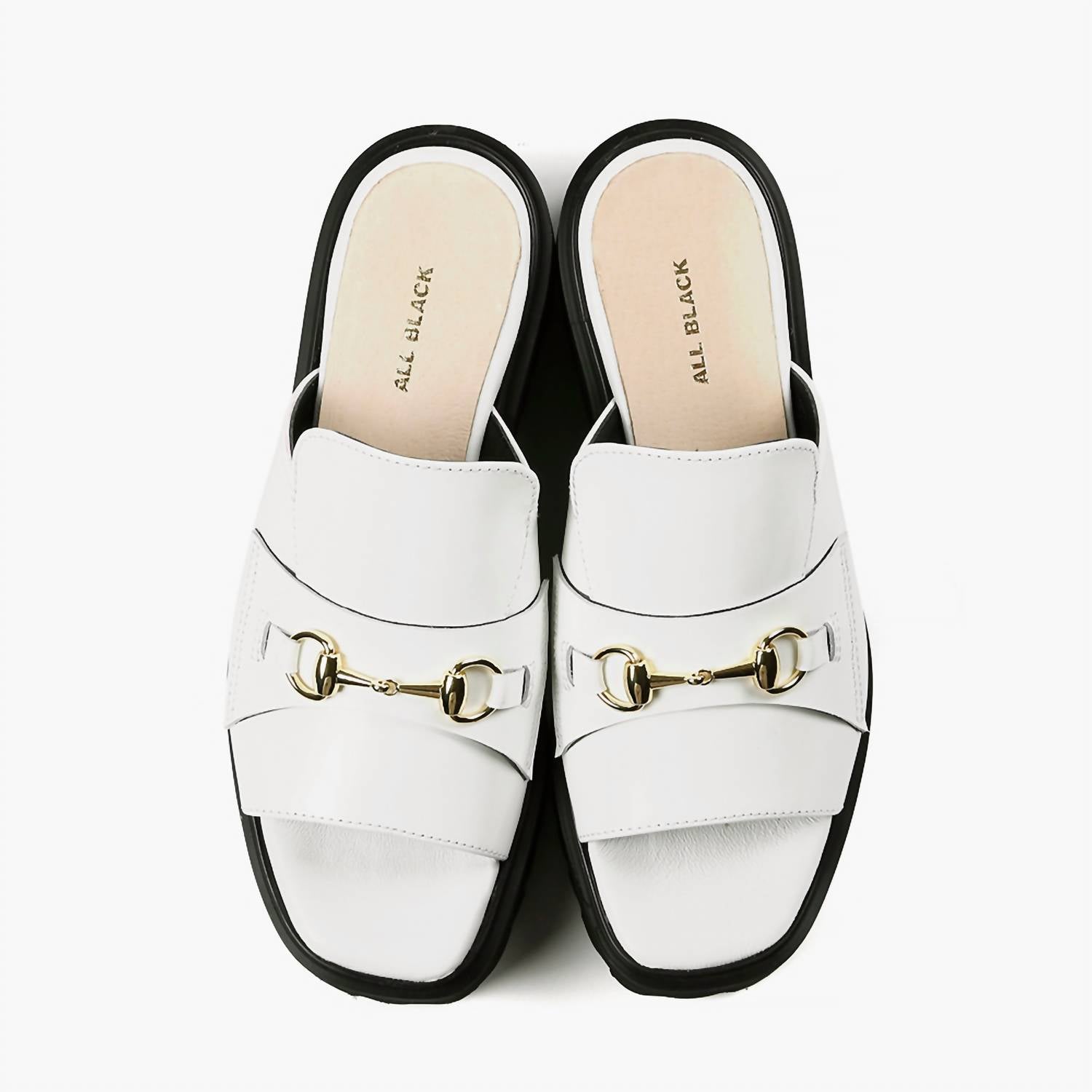 All Black - Women's Link Flatform Sandal
