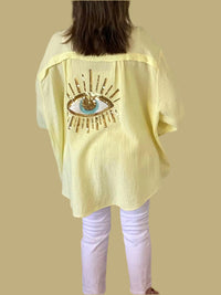 Loowie - Oversized Evil Eye Shirt
