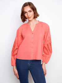 Charlie B - Raglan Sleeve Blouse