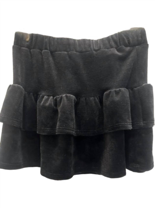 Tweenstyle - Tween's Corduroy Tiered Skirt