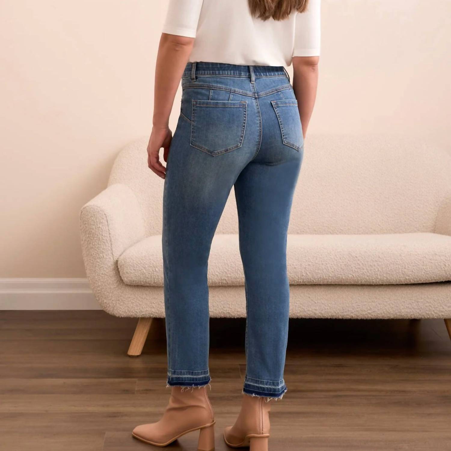 Tribal - Sophia Curvy Micro Flare Jeans