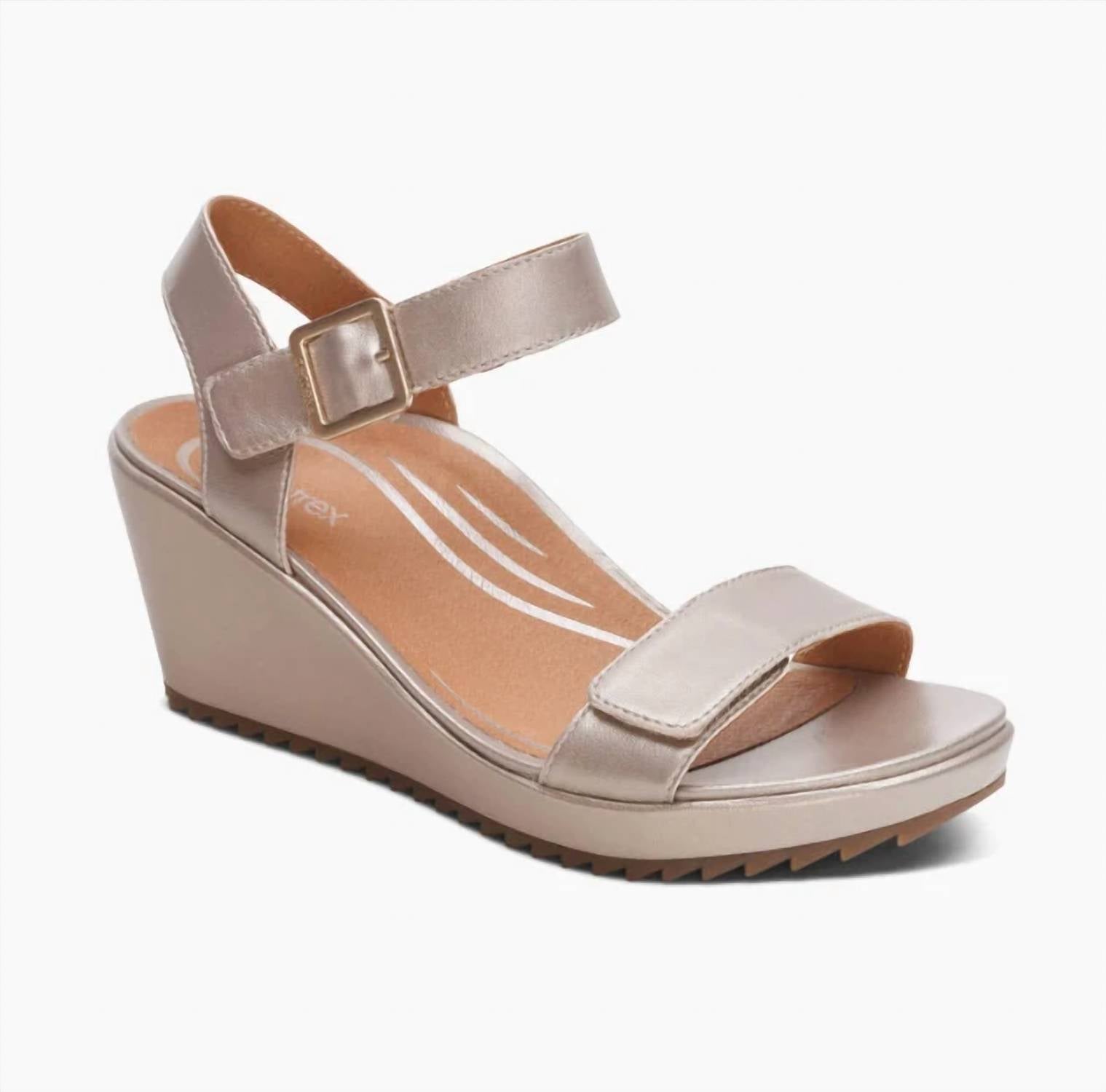 Aetrex - Women's Andrea Wedge Sandal