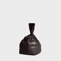 Lemiz - Women's Mariposa Twist Clutch Leather Handbag