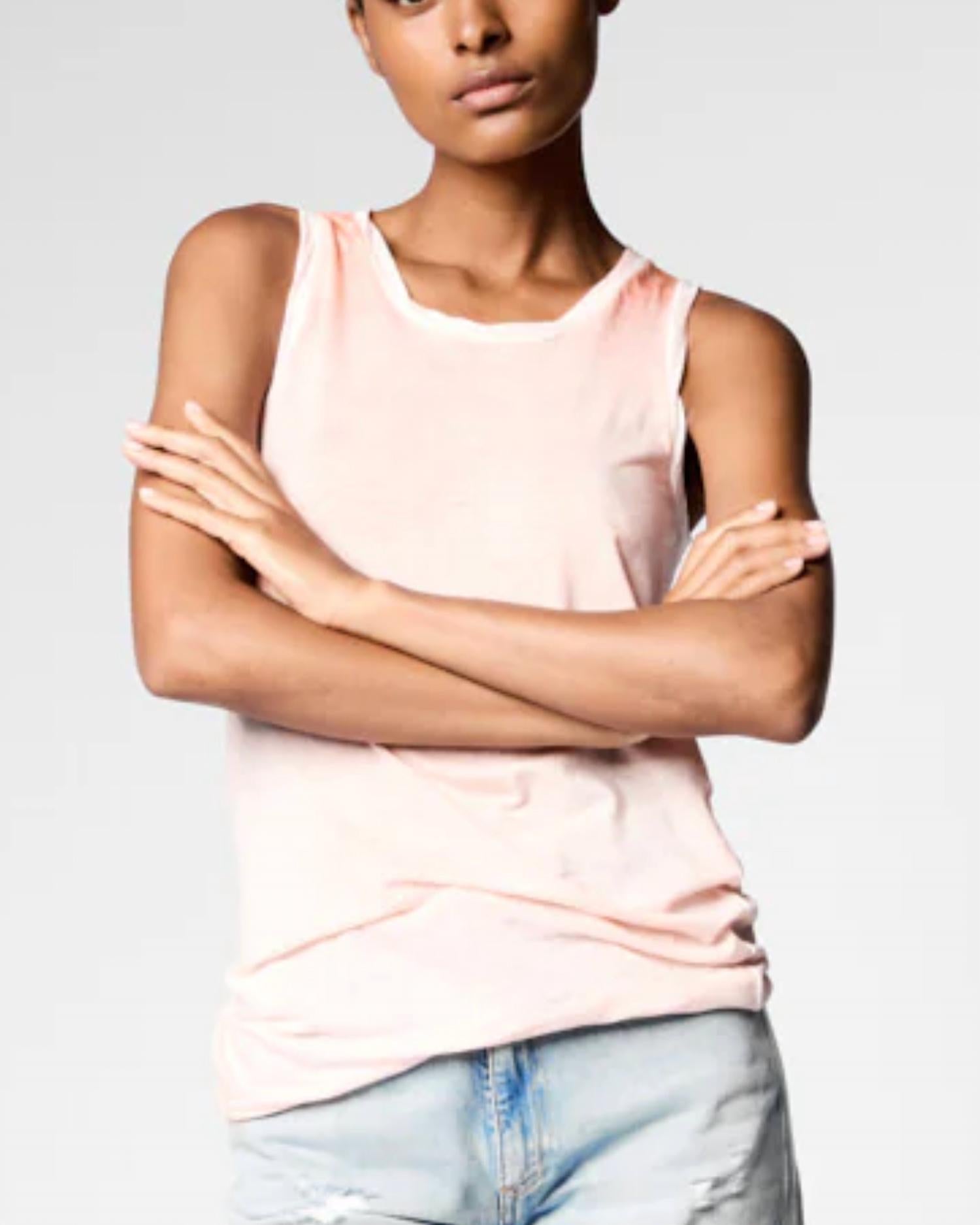 Avant Toi - Hand Painted Cotton Tank Top