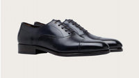 Salvatore Ferragamo - Men's Gancini Oxford Leather Shoes