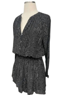 Rails - Zana Animal Print Smocked Waist Mini Dress