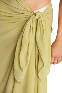 MIKOH AHE SARONG in honeydew - women's swimwear - view 4