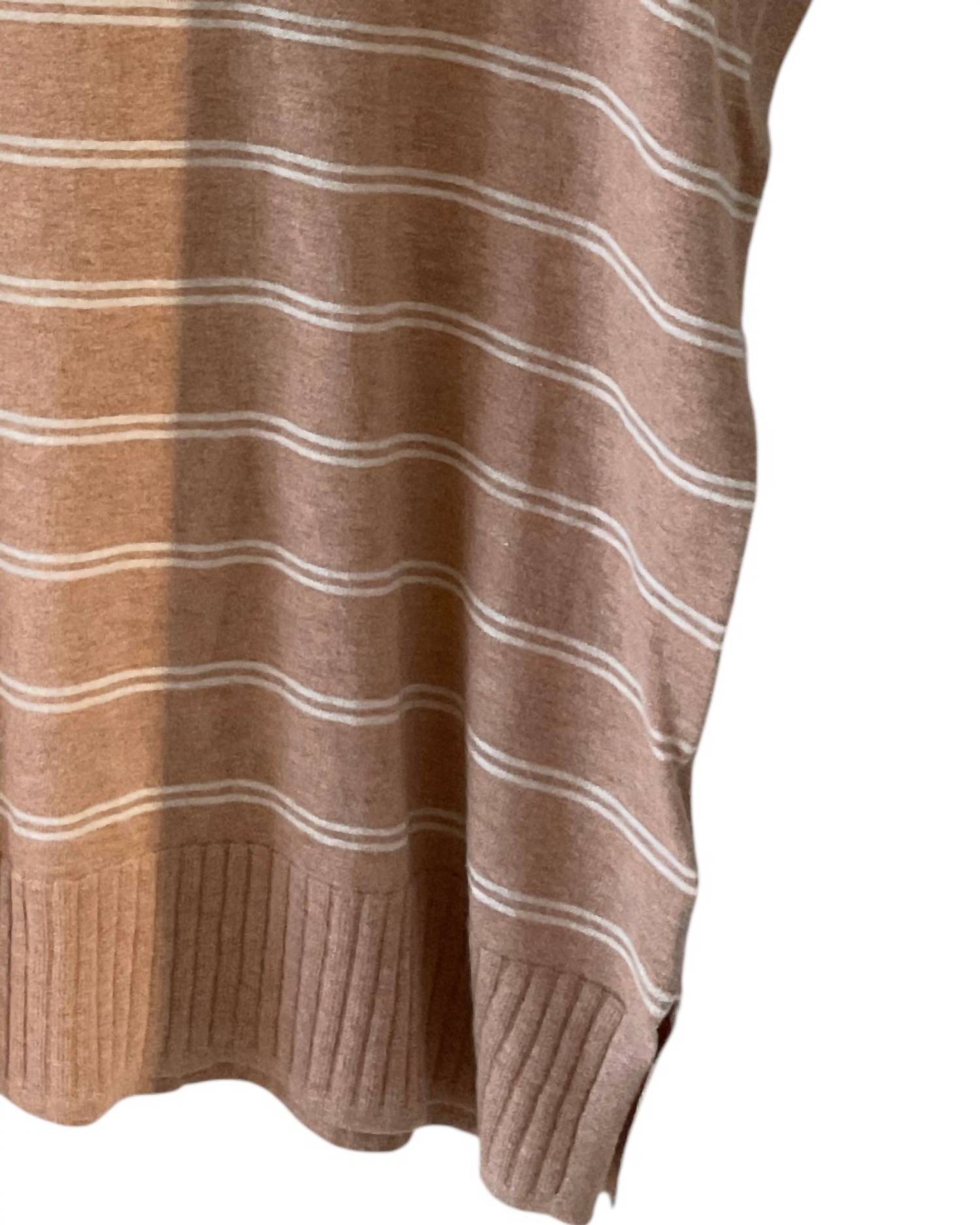 Lilla P - Women's Striped Poncho