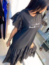 Zanardi - Long Dress With Lace