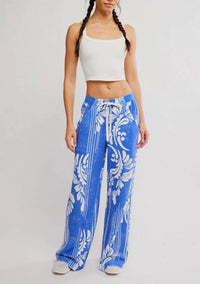 Free People - One Above Wide Leg French Terry Pant