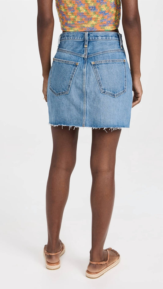 Re/Done - Workwear Denim Skirt