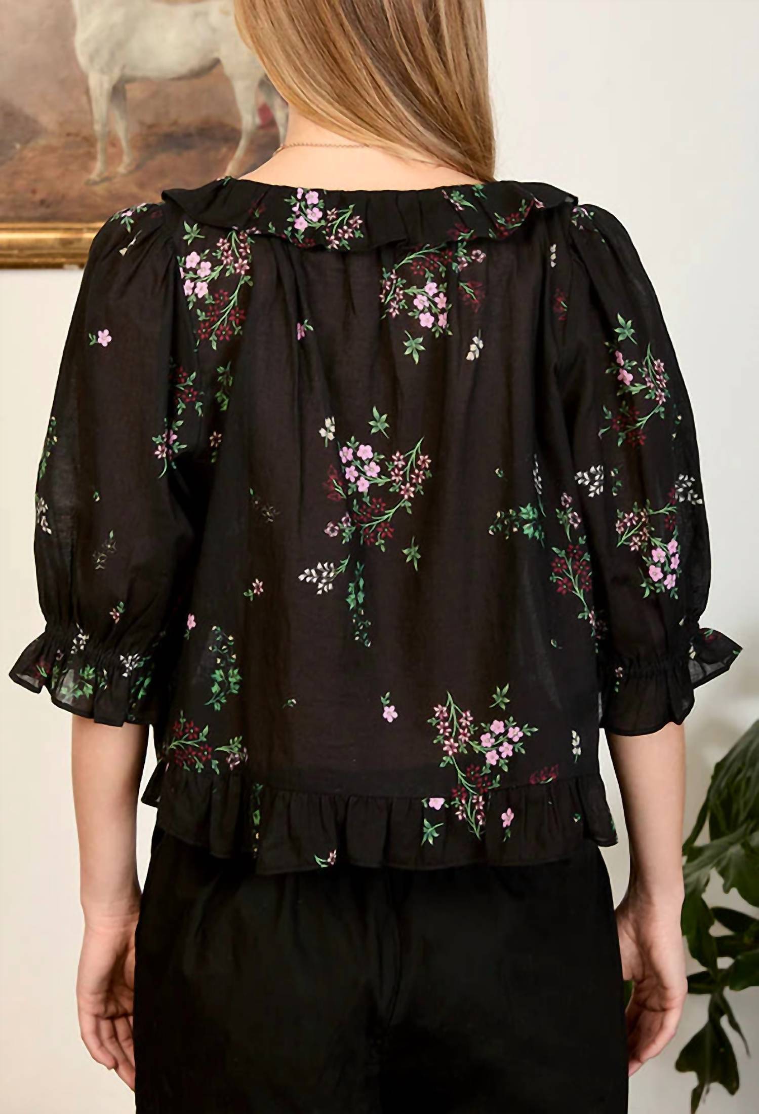 Ciao Lucia - Thora Printed Top