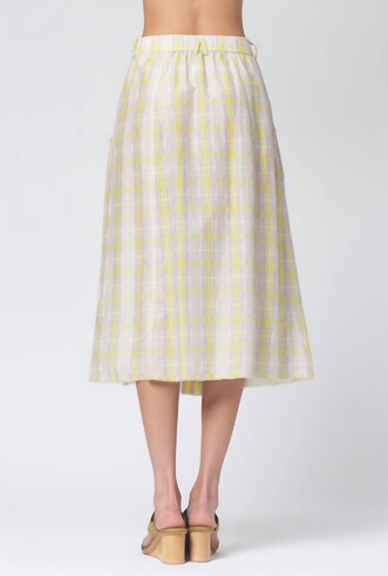Raquel Allegra - Franklin Skirt