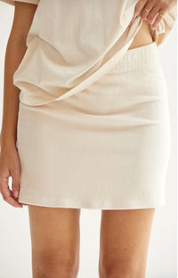 Asher - Madeleine Velour Mini Skirt