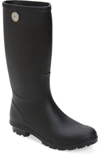 Wet Knot Women's Surrey Boot in black - women's shoe - detail view