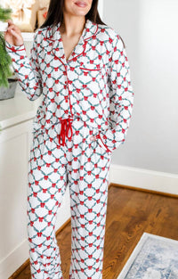 Mary Square - Lattice Garland Charlotte Pant Set