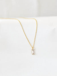 Katie Waltman - Petite CZ Prism Necklace