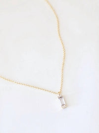 Katie Waltman - Petite CZ Prism Necklace