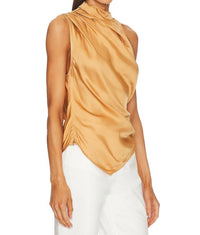 A.L.C. - Jones Draped Satin Top