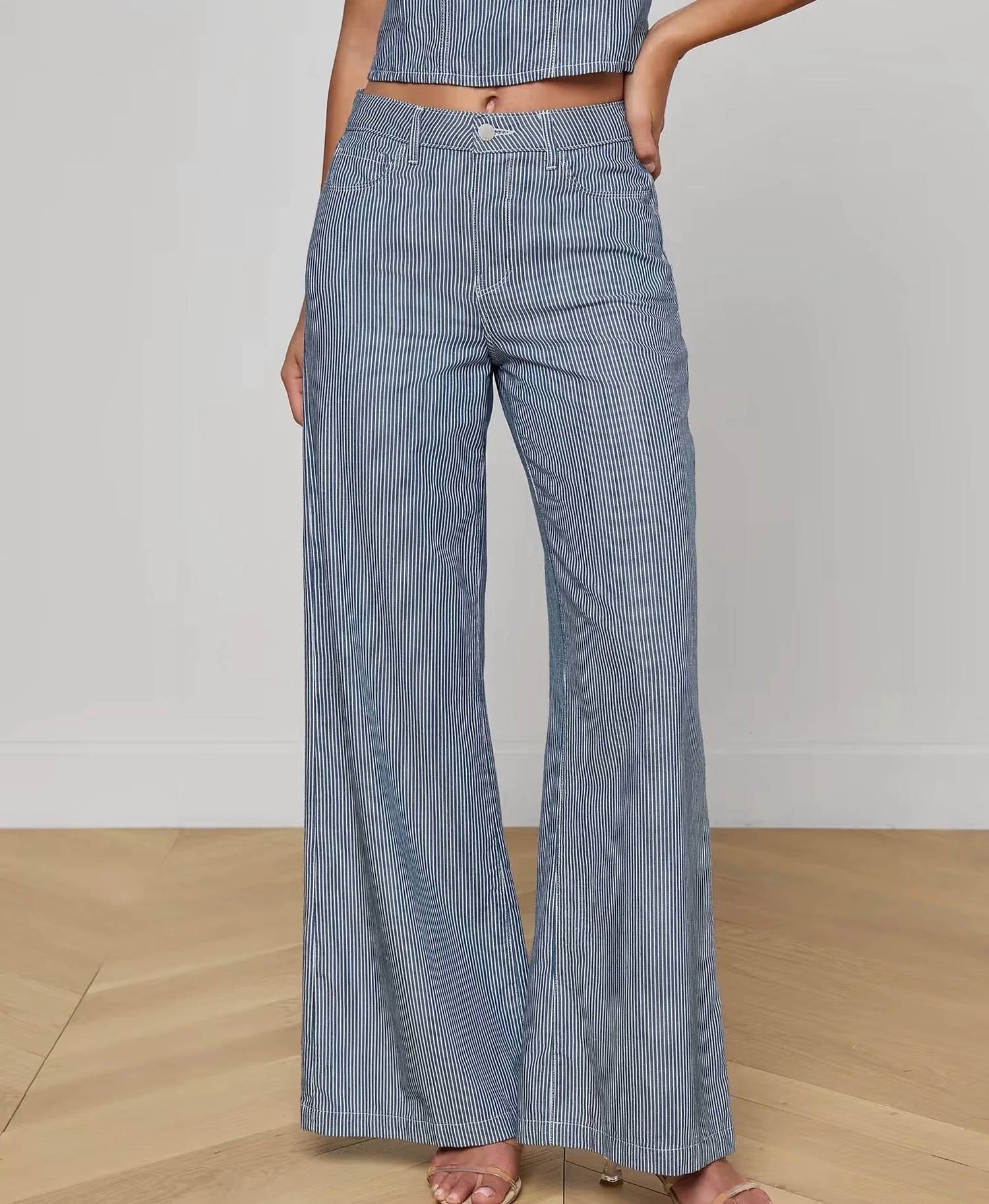 L'Agence - Amara Wide-leg Pants