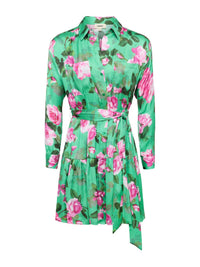 L'Agence - Virlen Tiered Shirt Dress