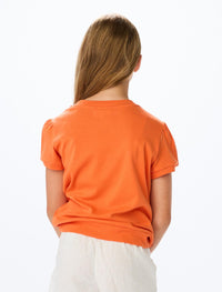 Stewart Simmons - Girls Clemson Glitter Script Top