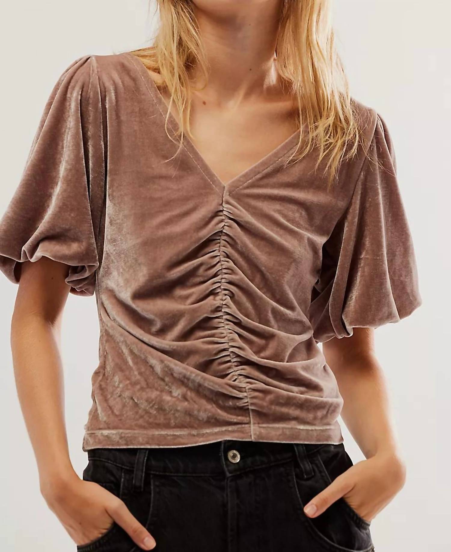 Free People - Cupcake Velvet Top