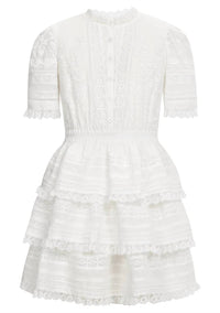 Marlo - Betty Embroidered Mini Dress