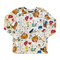 Rock Your Baby - Kid's Scribbles Long Sleeve T-shirt