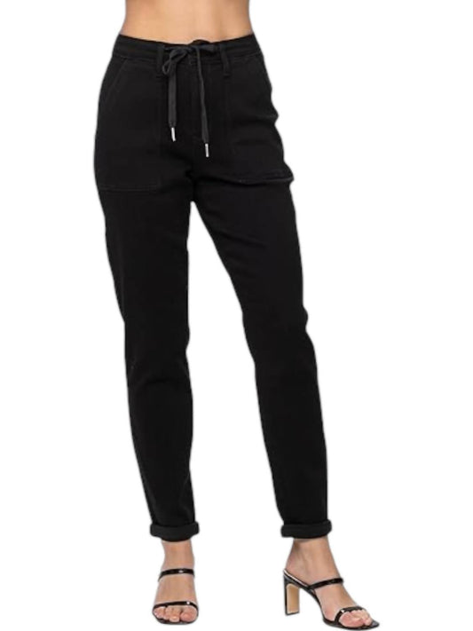 Judy Blue - Double Roll Cuff Jogger Pants