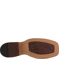 Justin Boots Men's Cowhide Leather Western Boots - Extra Wide in tobacco black - men's boots - view 5