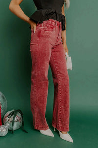 Saige Denim - Chelsea Tummy Control Straight Leg Jeans