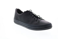 Camper - Women's Black Leather Lace Up Euro Sneakers Shoes