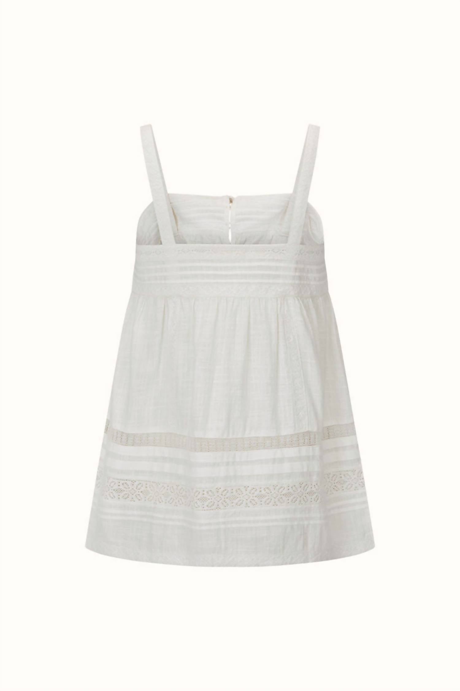 SPELL Stevie Lace Cami Top in camellia - women's shirt - view 4