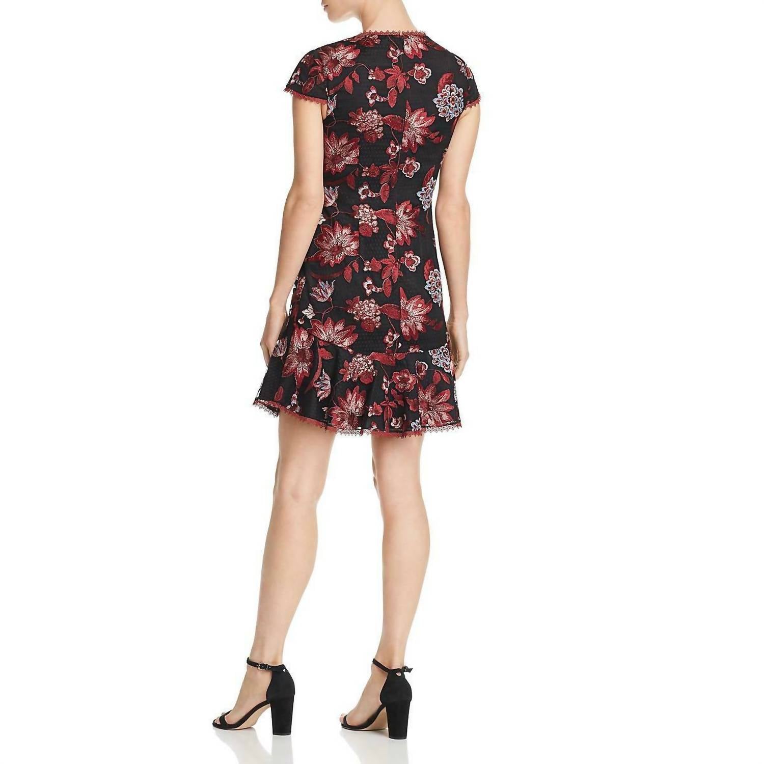 Aidan By Aidan Mattox - Women's Floral Embroidered Dress