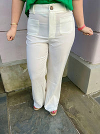 Ee:Some - STRAIGHT LEG PANTS