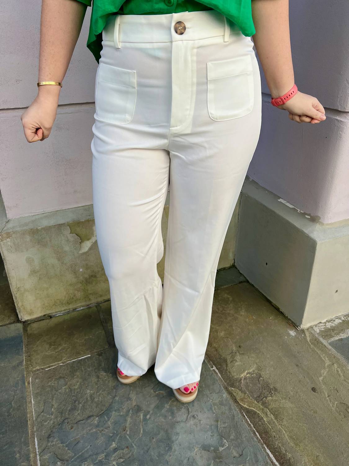 Ee:Some - STRAIGHT LEG PANTS