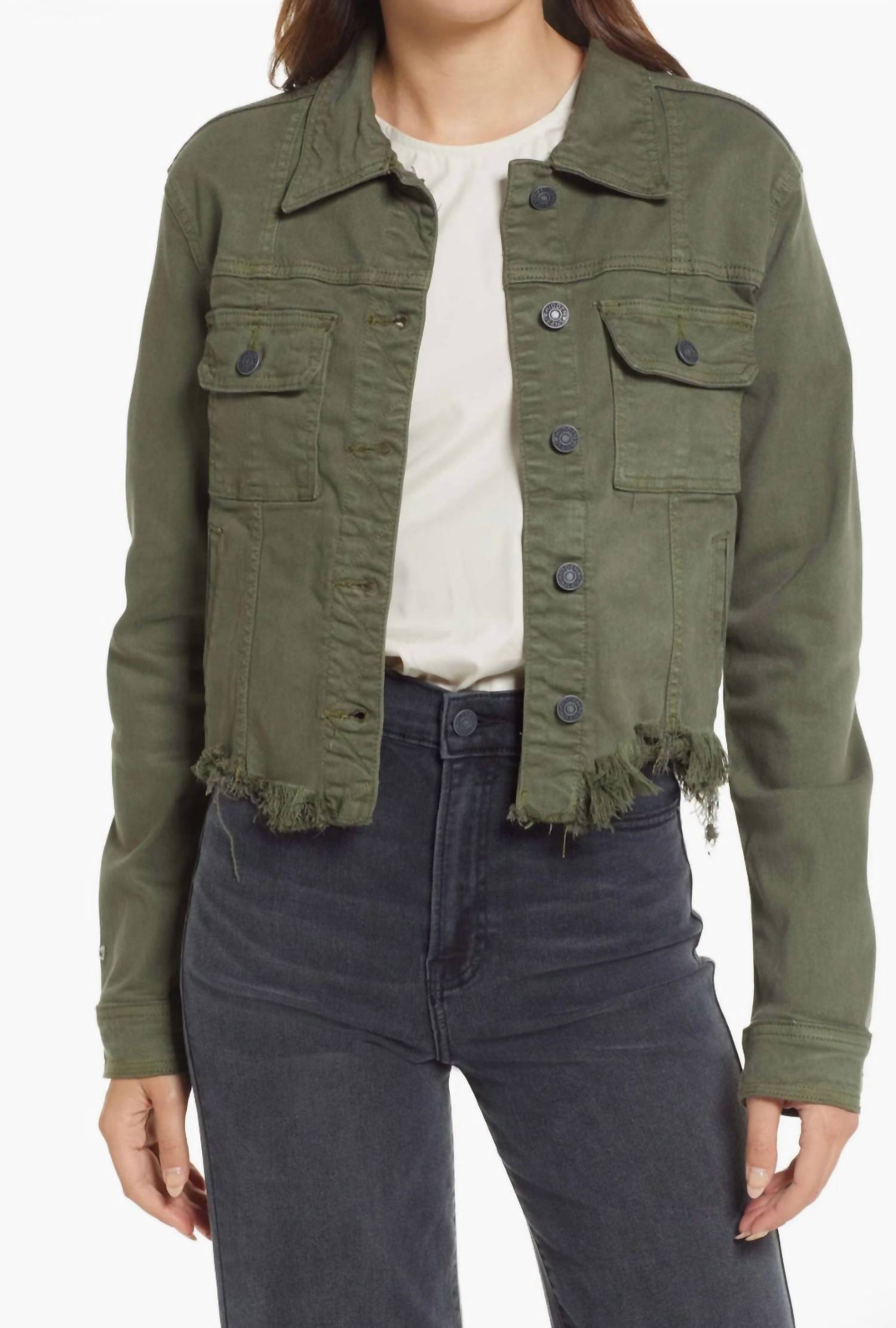 Hidden - Destructed Denim Jacket